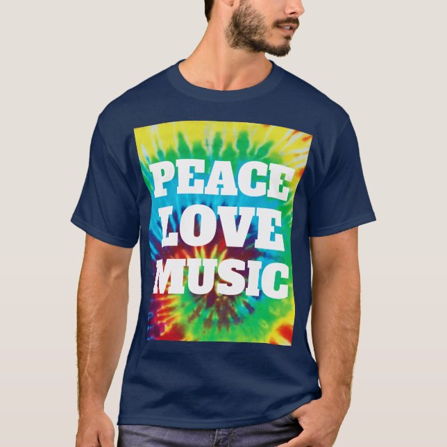 Fred kärlek musik t shirt (Framsida)