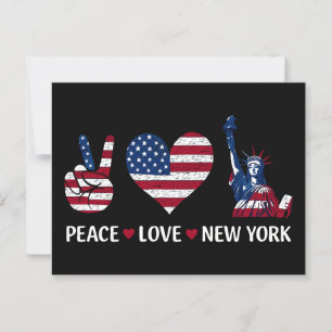 Fred kärlek New York Vykort