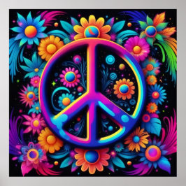 Fred, Kärlek och blommor Poster