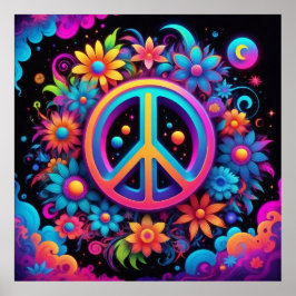 Fred, Kärlek och blommor Poster