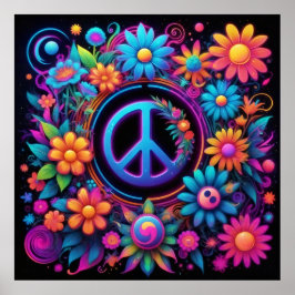 Fred, Kärlek och blommor Poster