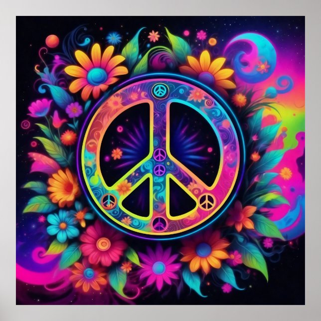 Fred, Kärlek och blommor Poster (Framsidan)