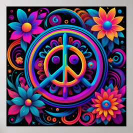 Fred, Kärlek och blommor Poster