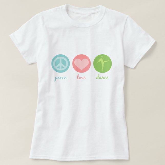 Fred, Kärlek och Dance T-Shirt (Design framsida)