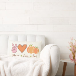 Fred, Kärlek och Fall Dekorativ kudde