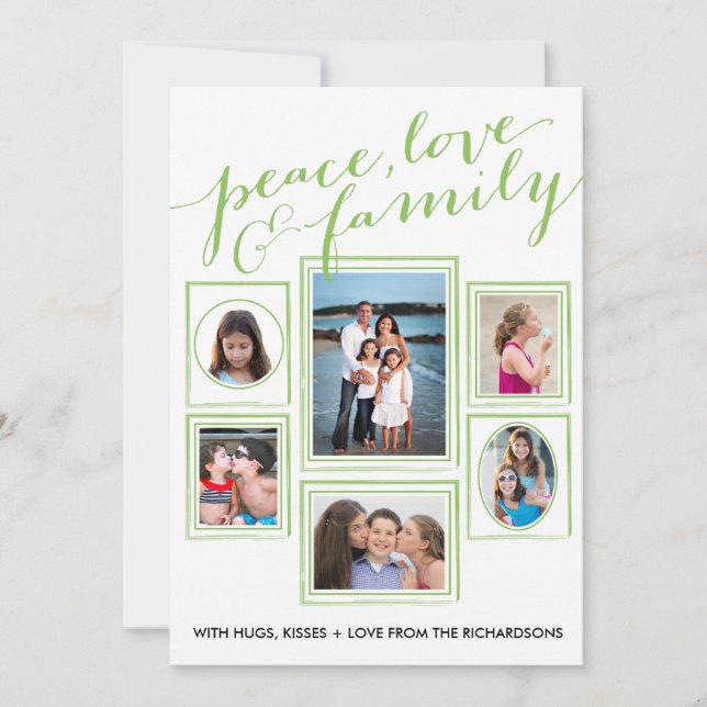 Fred, Kärlek och familjens Grönt (Framsida)