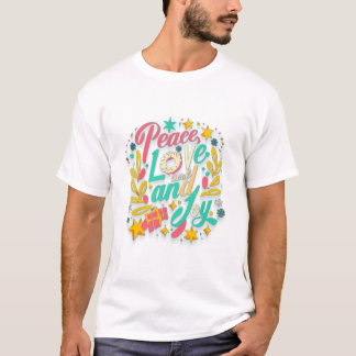 Fred kärlek och glädje (2) t shirt