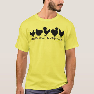 fred, kärlek och hönaskjorta tee