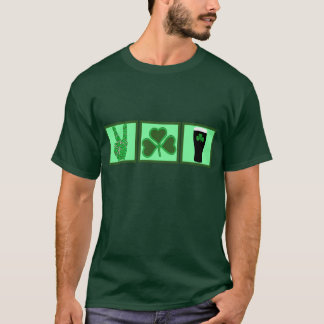 Fred, kärlek och irländareöl tee shirt