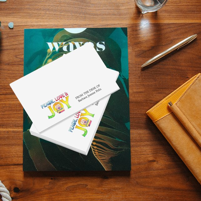 Fred, Kärlek och Joy Kattunge med Bokar Post-it Block (Skapare uppladdad)