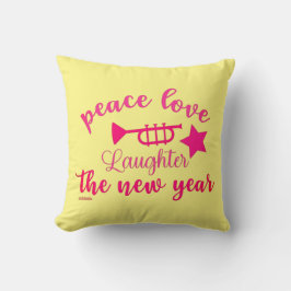 FRED KÄRLEK OCH LAUGHTER UNDER DET NYA ÅRET KUDDE