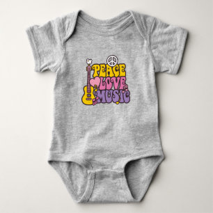 Fred, Kärlek och Music Baby Bodykostym T Shirt