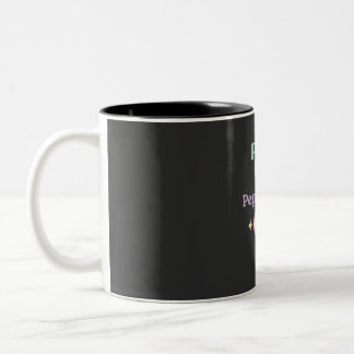 Fred, Kärlek och Pepparmynta Två-Tonad Mugg