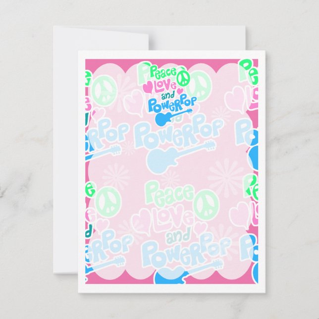 Fred, Kärlek och Powerpop (Framsida)