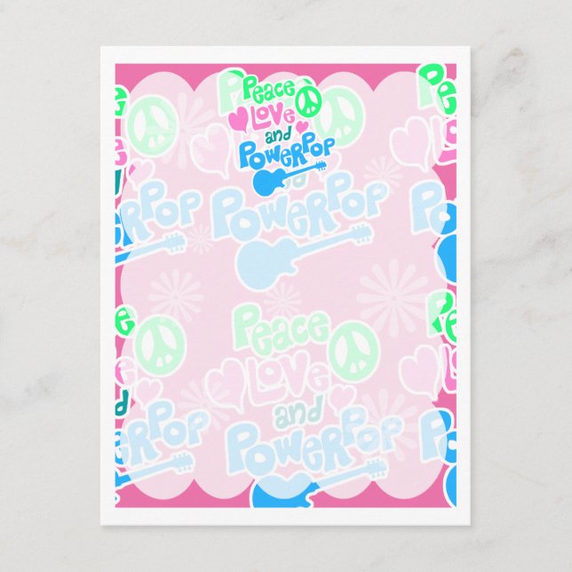 Fred, Kärlek och Powerpop (Framsida)