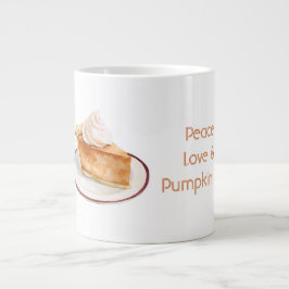 Fred kärlek och pumpapaj jumbo mugg