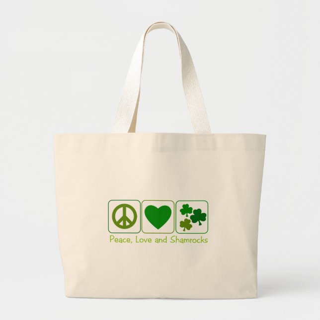 Fred, kärlek och Shamrocks Jumbo Tygkasse (Framsidan)