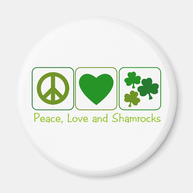 Fred, Kärlek och Shamrocks Magnet (Framsidan)