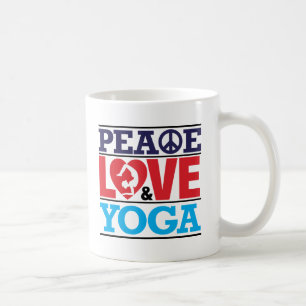 Fred, kärlek och Yogamugg Kaffemugg