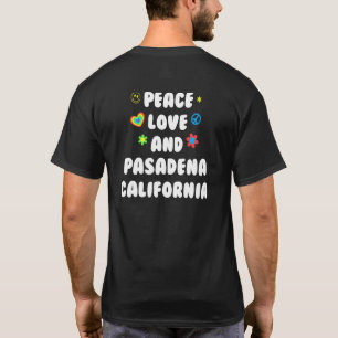 Fred kärlek Pasadena Kalifornien Patriotisk Ca Pat T Shirt