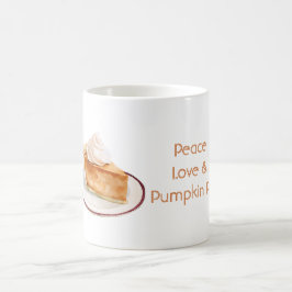 Fred kärlek & pumpapaj kaffemugg