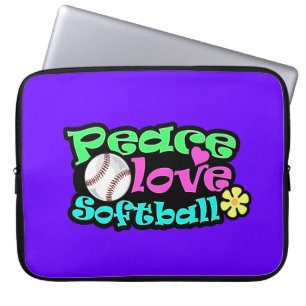 Fred kärlek, softball laptop fodral