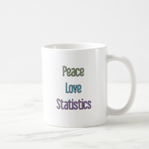 Fred kärlek, statistik kaffemugg