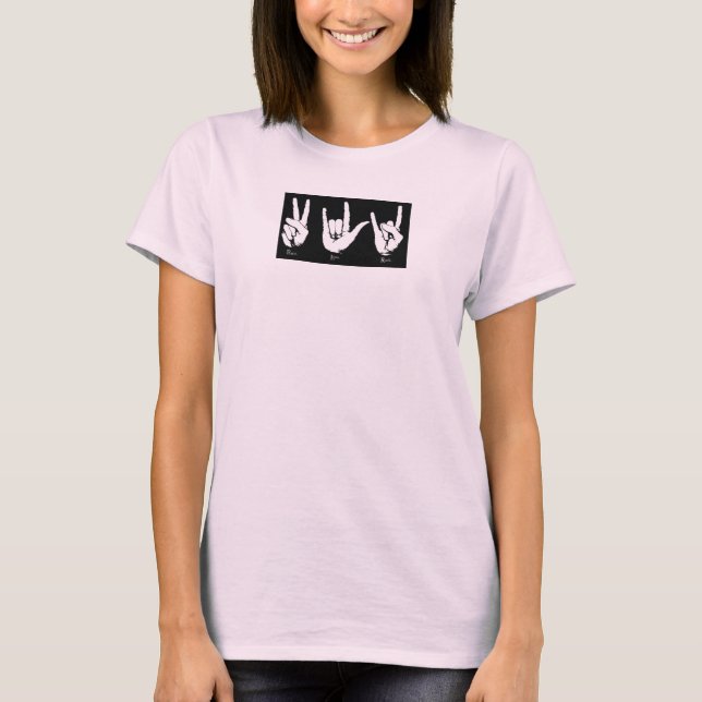 fred kärlek sten tee shirt (Framsida)