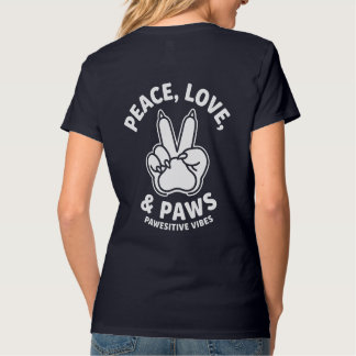 Fred Kärlek & Tassar Positiva Vibrationer Hundälsk T Shirt