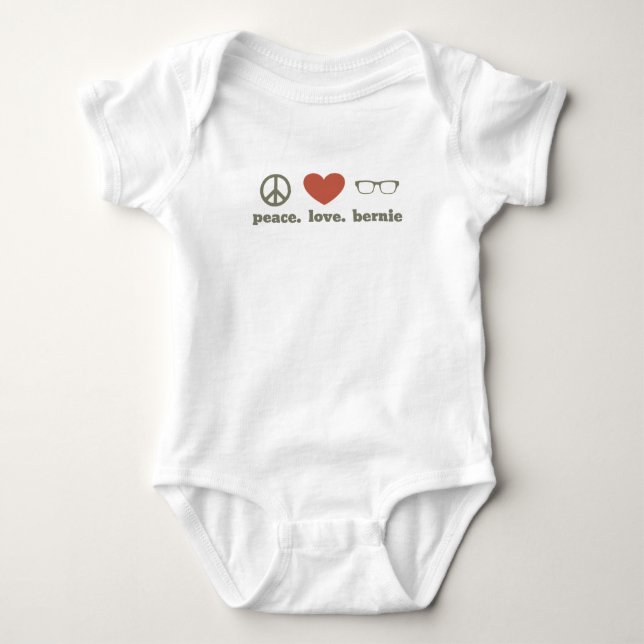 Fred, kärlek. tee shirt (Framsida)