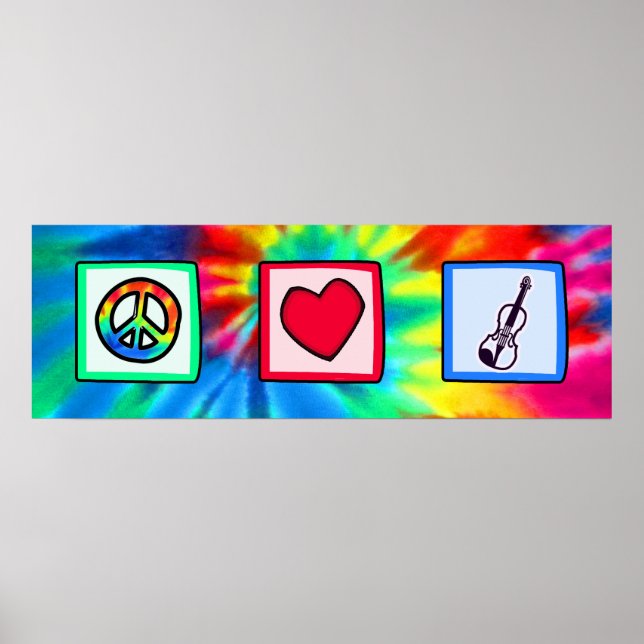 Fred, Kärlek, våld Poster (Framsidan)