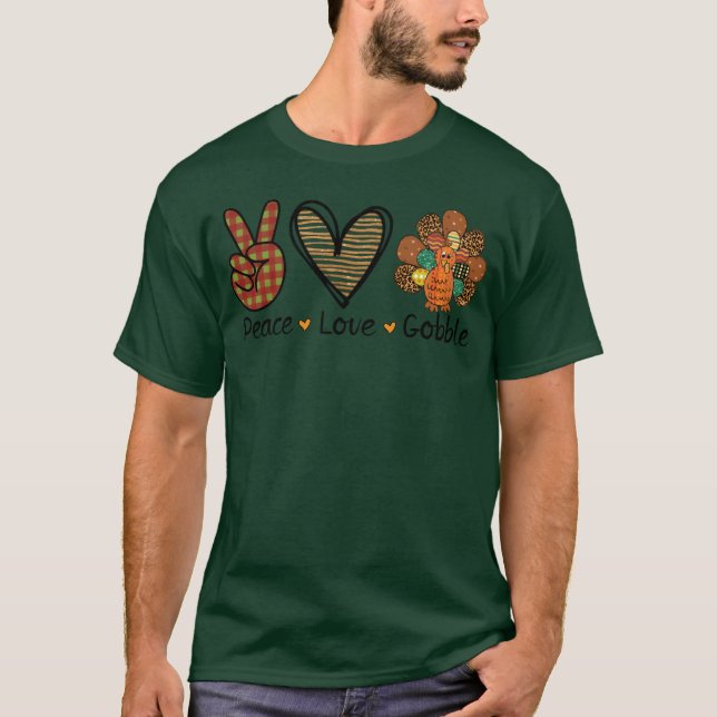 Fred kärlek vän t shirt (Framsida)