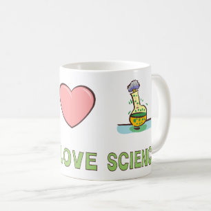 Fred Kärlek Vetenskap Kaffemugg