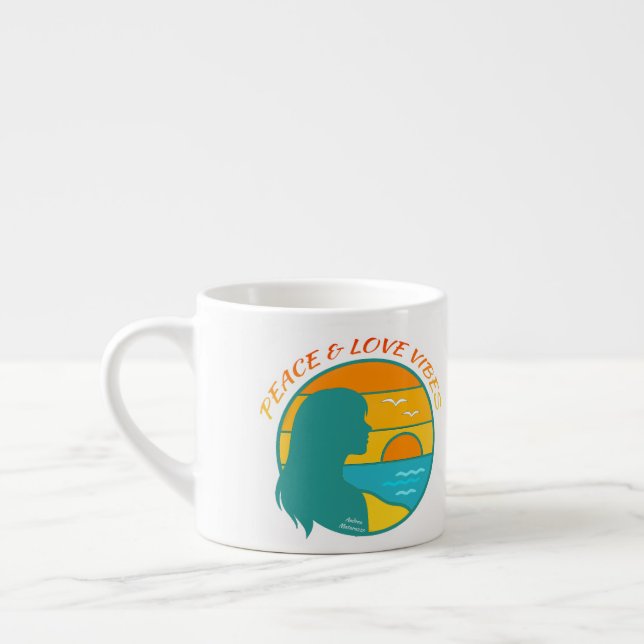 Fred & Kärlek Vibes Espressomugg (Vänster)