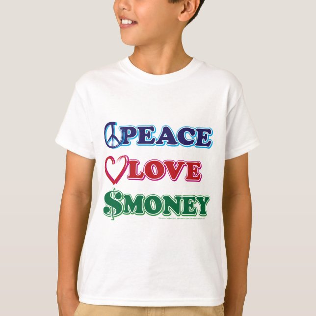 Fred-Kärlek-Wall-Money T Shirt (Framsida)