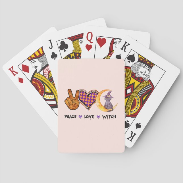 Fred, Kärlek, Witch Casinokort (Baksidan)