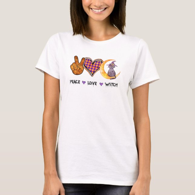 Fred, Kärlek, Witch T Shirt (Framsida)