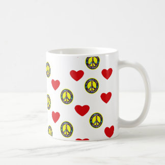 Fred- & kärlekmugg kaffemugg