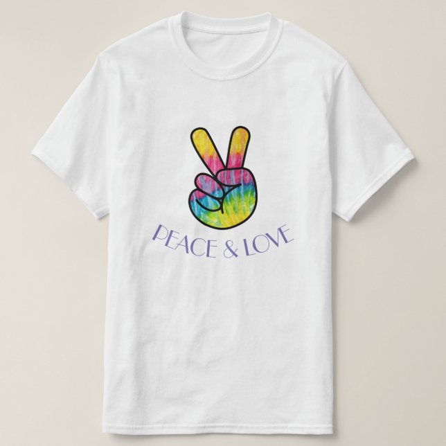 Fred- & kärlekT-tröja Tee Shirt (Design framsida)