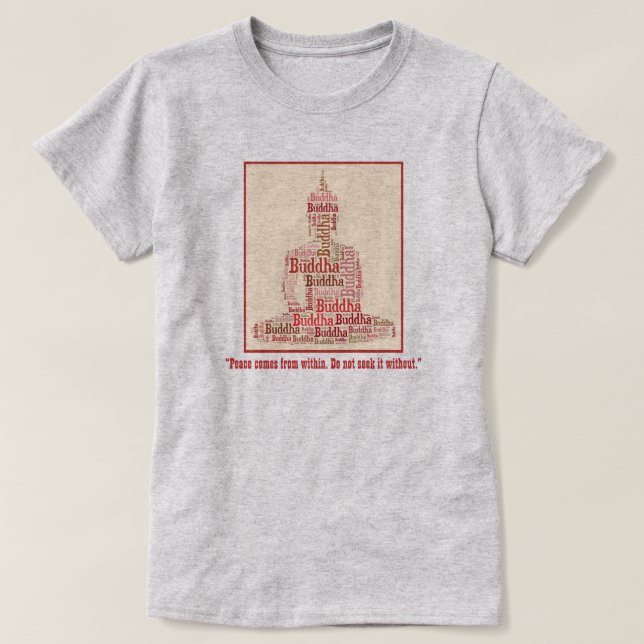 FRED KOMMER FRÅN WITHIN Buddha Tee (Design framsida)