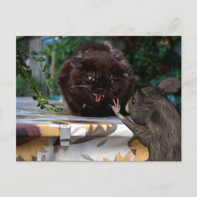 Fred! Låt oss vara vänner Vykort (Framsida)