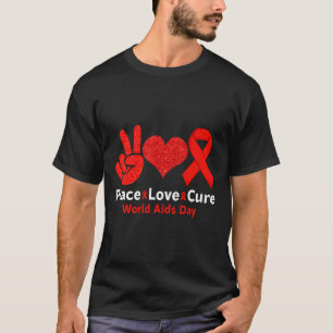 Fred Lig Kur Röda Bandet Vecka Kul Medvetenhet Kos T Shirt
