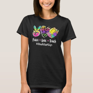 Fred Lig Lär Tie Dye Headstart Livet Tillbaka Till T Shirt