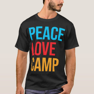 Fred Ligera Camping vänner T Shirt
