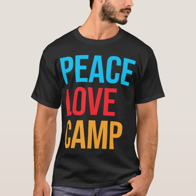 Fred Ligera Camping vänner T Shirt (Framsida)