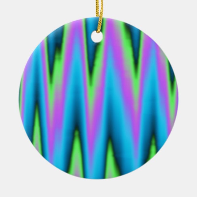 Fred ~ Löv Julgransprydnad Keramik (Framsidan)