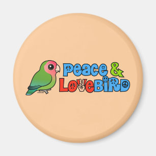 Fred & Lovebird Magnet