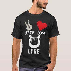 Fred Lyra Franskt Horn Lyra Instrument Lyra P T Shirt