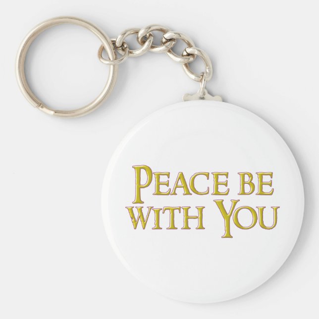 Fred med dig nyckelring (Framsidan)