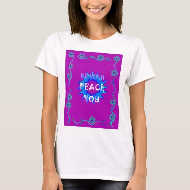 Fred med dig tee (Framsida)